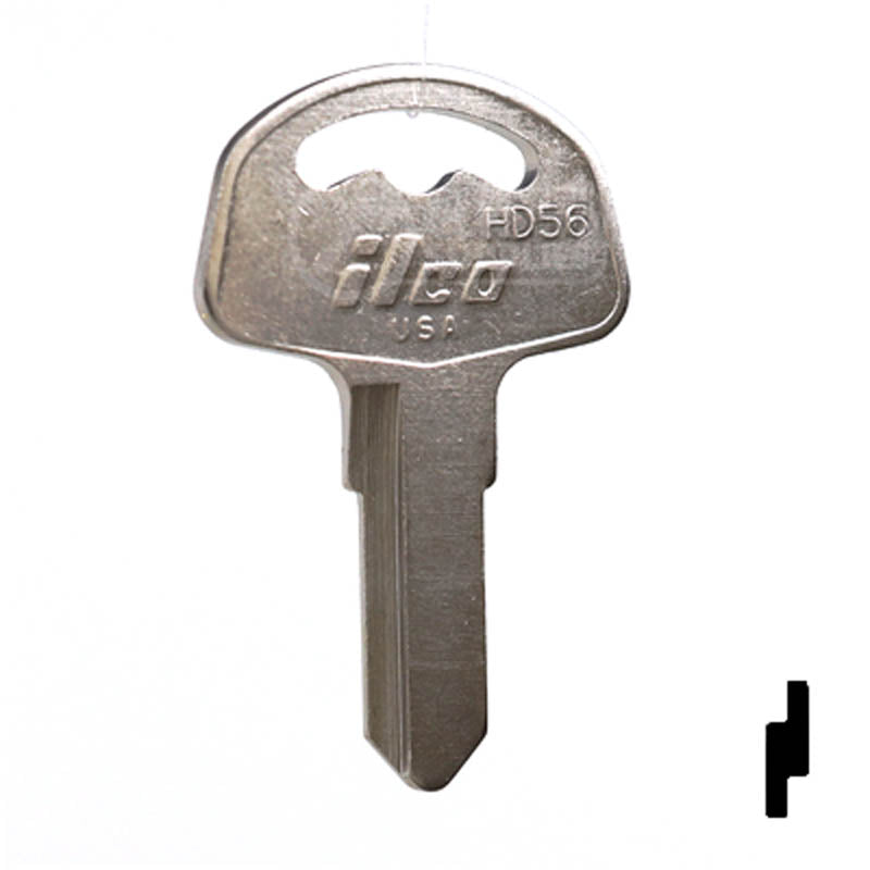 HD56 Honda Motorcycle, ATV  Key Power Sport Key Ilco