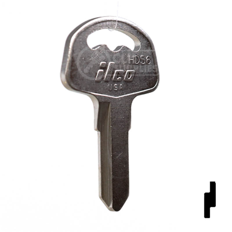 HD56 Honda Motorcycle, ATV  Key Power Sport Key Ilco