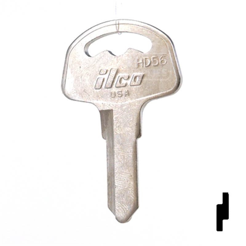 HD56 Honda Motorcycle, ATV  Key Power Sport Key Ilco