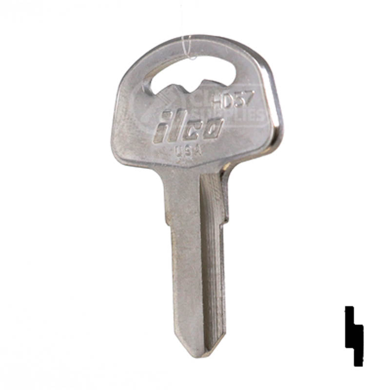 HD57 Honda Motorcycle, ATV  Key Power Sport Key Ilco