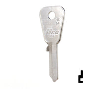HD66 Honda Motorcycle Key Blank Power Sport Key Ilco