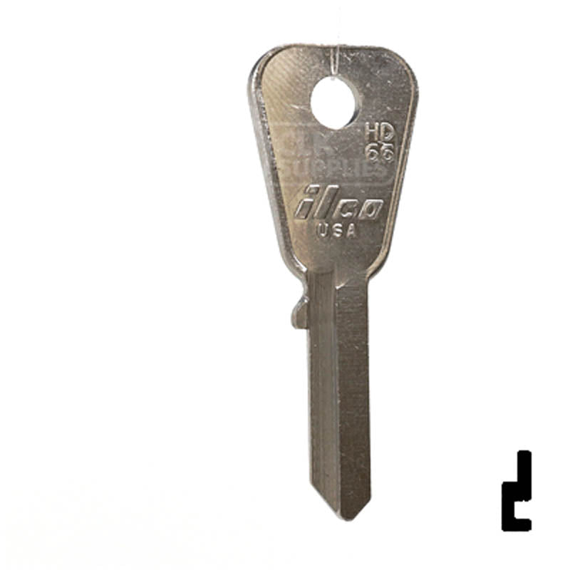 HD66 Honda Motorcycle Key Blank Power Sport Key Ilco