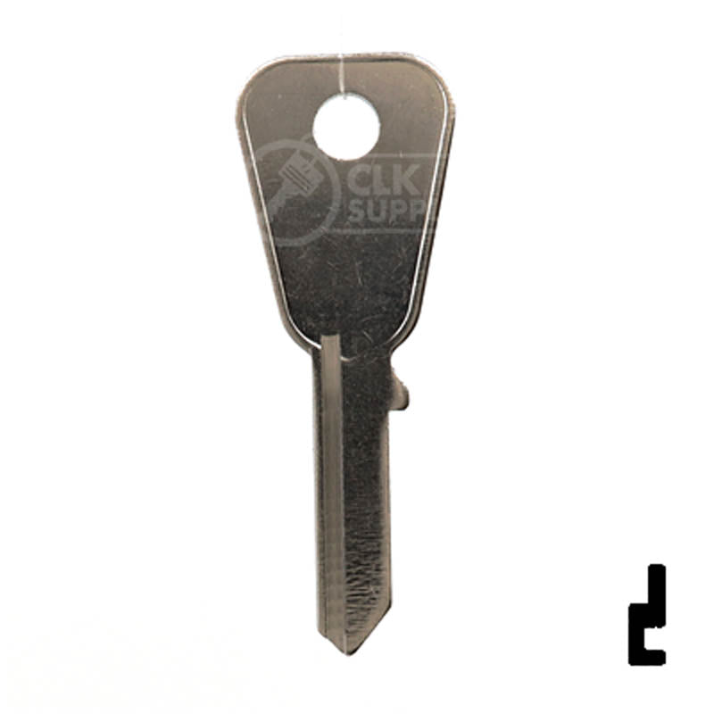 HD66 Honda Motorcycle Key Blank Power Sport Key Ilco