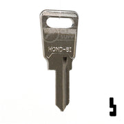 HD68 Honda Motorcycle Key Blank Power Sport Key JMA USA