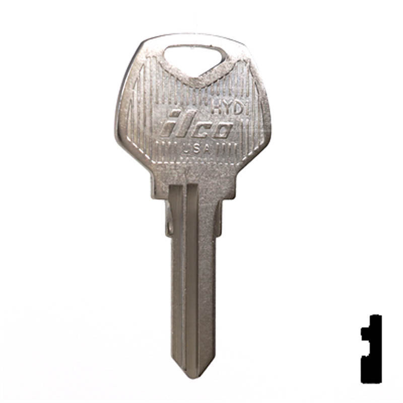 HYD1 Harley Davidson Key Blank Power Sport Key Ilco