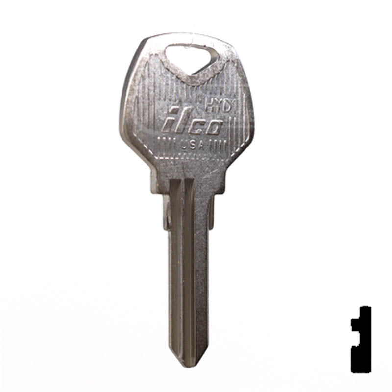 HYD1 Harley Davidson Key Blank Power Sport Key Ilco