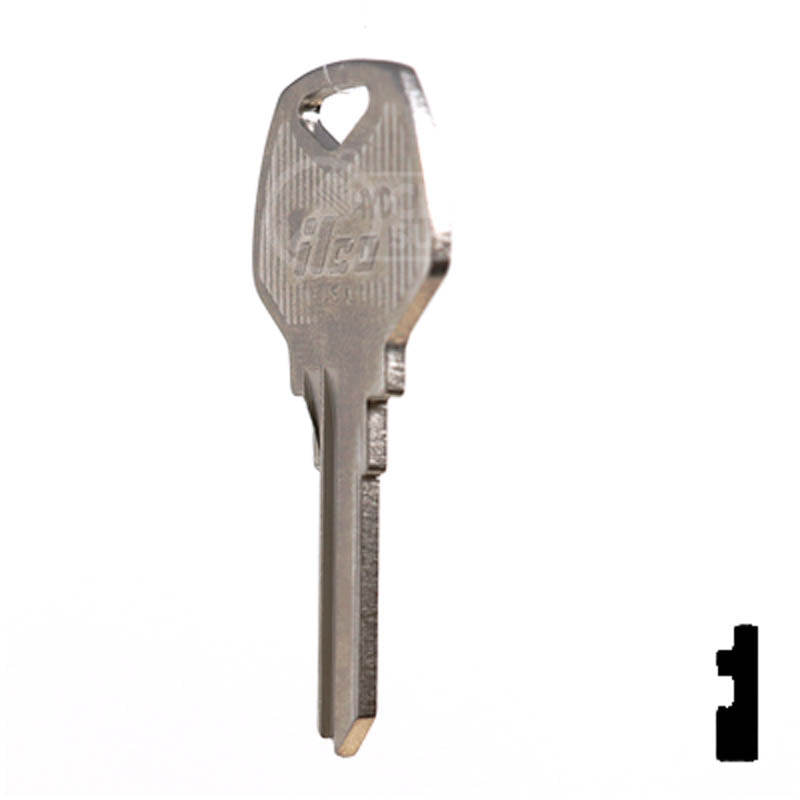 HYD1 Harley Davidson Key Blank Power Sport Key Ilco