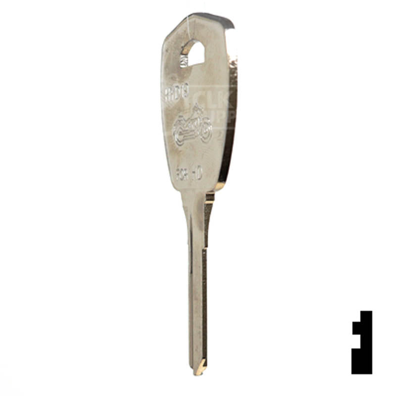 HYD19 Harley Street 750 Key Power Sport Key JET Hardware Mfg.