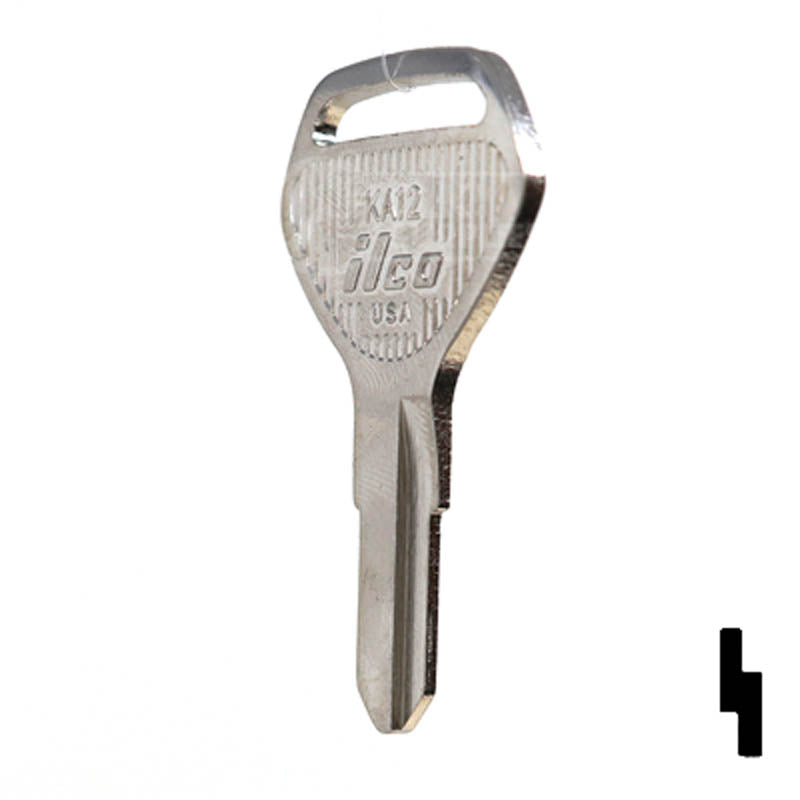 KA12 Kawasaki Key Blank Power Sport Key Ilco