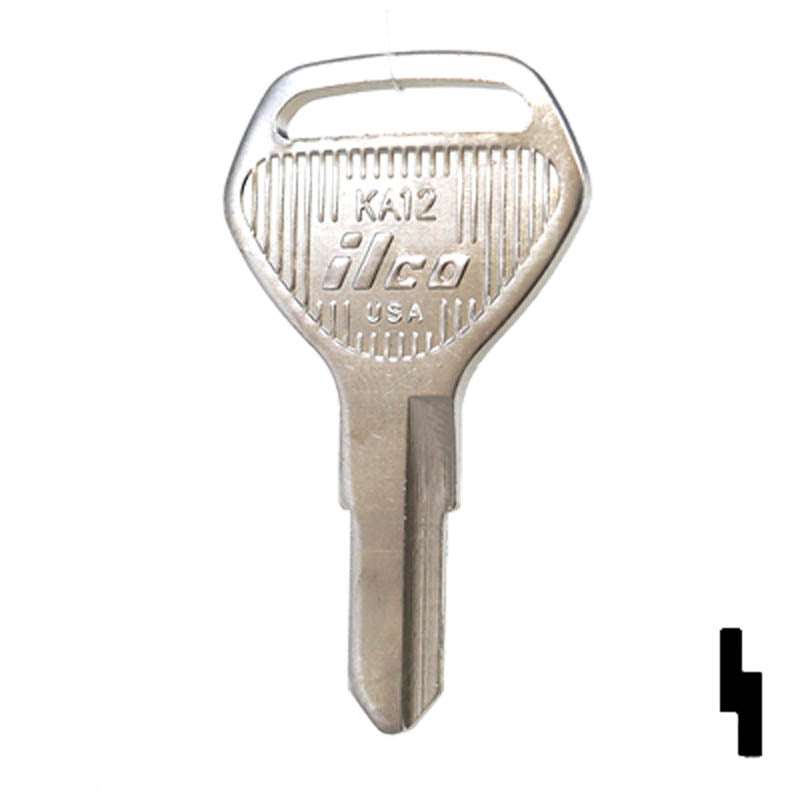 KA12 Kawasaki Key Blank Power Sport Key Ilco