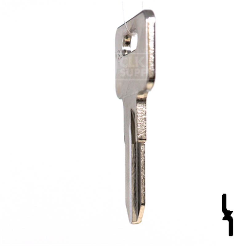 MBL1 Southco, Mobella Key Blank Power Sport Key Ilco