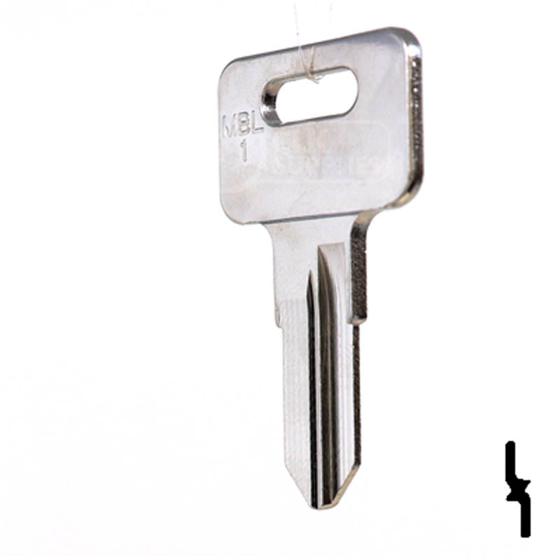 MBL1 Southco, Mobella Key Blank Power Sport Key Ilco