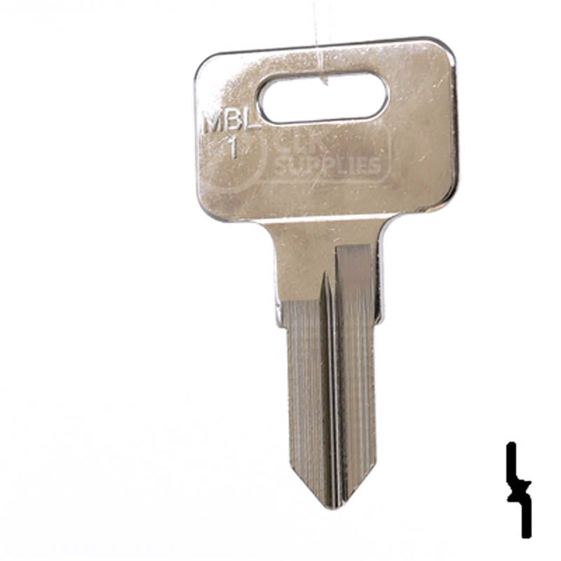 MBL1 Southco, Mobella Key Blank Power Sport Key Ilco