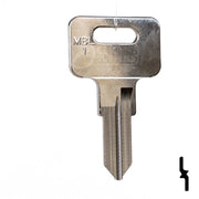 MBL1 Southco, Mobella Key Blank Power Sport Key Ilco