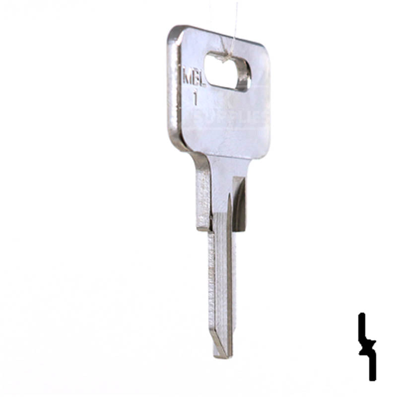 MBL1 Southco, Mobella Key Blank Power Sport Key Ilco