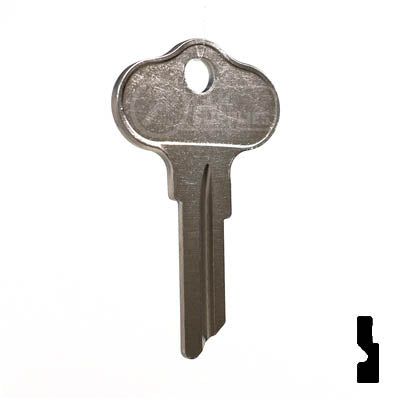Uncut Key Blank | CH7 | Polaris, Chrysler Outboard Power Sport Key Ilco