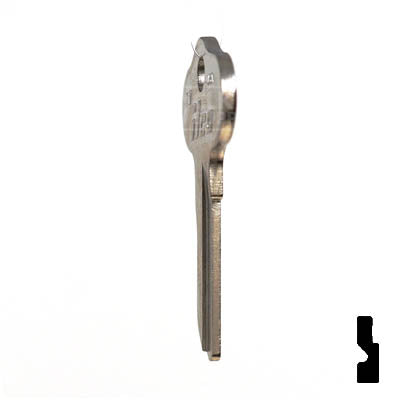 Uncut Key Blank | CH7 | Polaris, Chrysler Outboard Power Sport Key Ilco