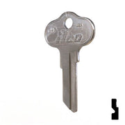 Uncut Key Blank | CH7 | Polaris, Chrysler Outboard Power Sport Key Ilco