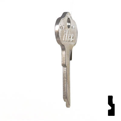 Uncut Key Blank | CH7 | Polaris, Chrysler Outboard Power Sport Key Ilco