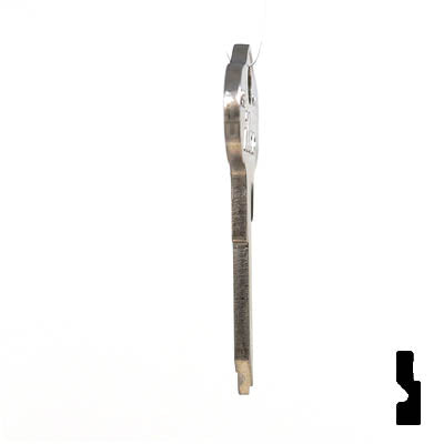 Uncut Key Blank | CH7 | Polaris, Chrysler Outboard Power Sport Key Ilco