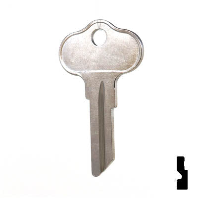 Uncut Key Blank | CH7 | Polaris, Chrysler Outboard Power Sport Key Ilco