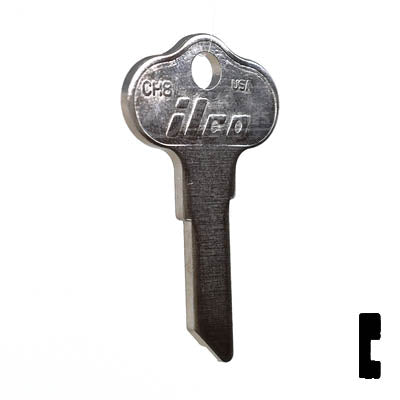 Uncut Key Blank | CH8 | Chrysler Outboard Power Sport Key Ilco