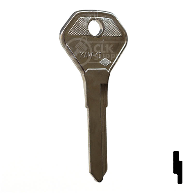 Uncut Key Blank | Kawasaki | KA11 Power Sport Key Ilco