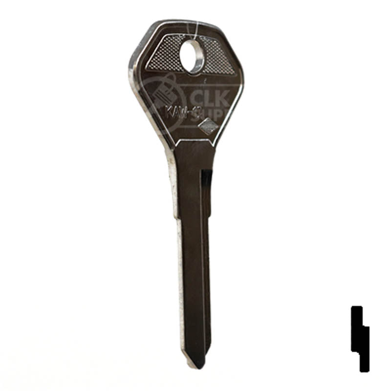 Uncut Key Blank | Kawasaki | KA11 Power Sport Key Ilco