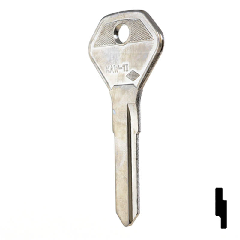 Uncut Key Blank | Kawasaki | KA11 Power Sport Key Ilco