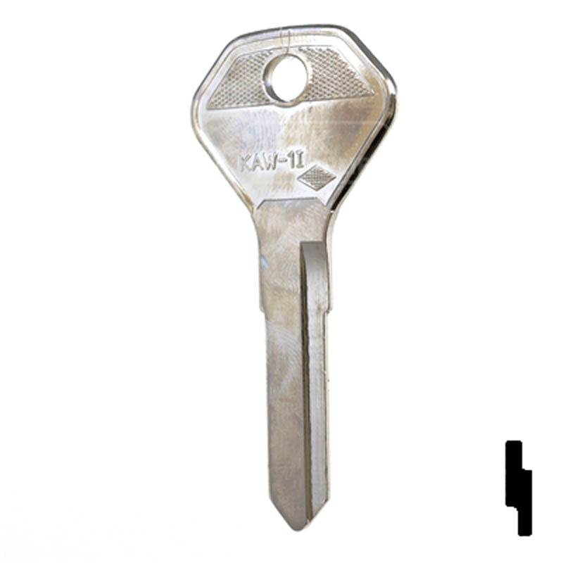 Uncut Key Blank | Kawasaki | KA11 Power Sport Key Ilco