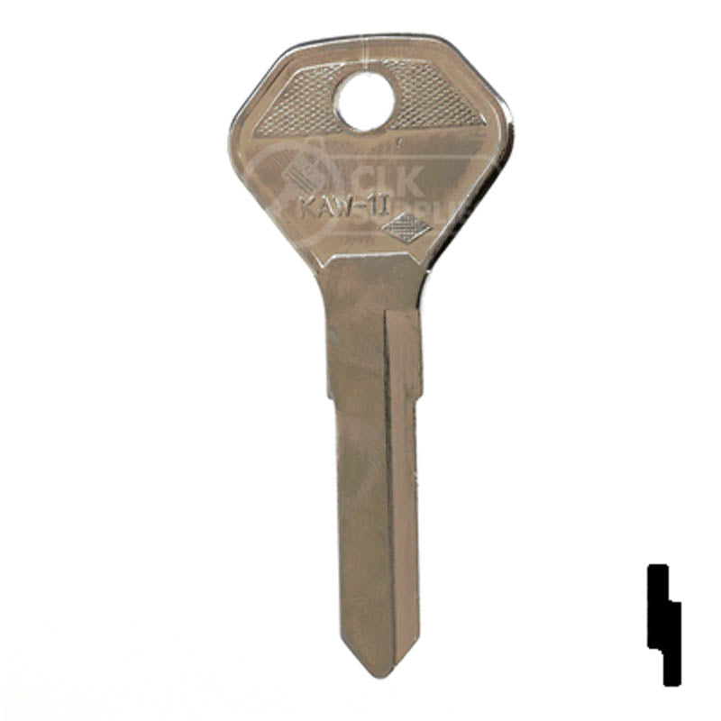 Uncut Key Blank | Kawasaki | KA11 Power Sport Key Ilco