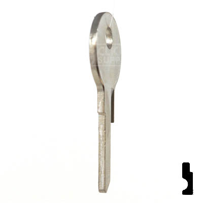 Uncut Key Blank | Mercury Mariner | CU10 Power Sport Key Ilco