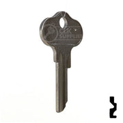 Uncut Key Blank | Snowmobile, Watercraft | CH4 Power Sport Key Ilco