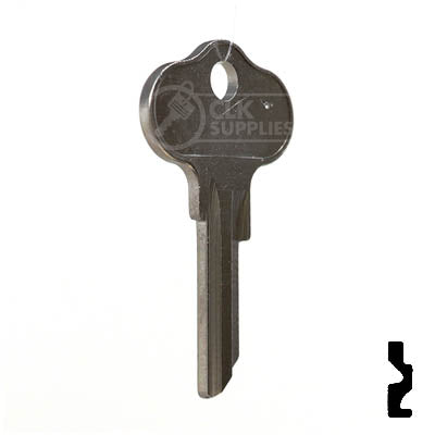Uncut Key Blank | Snowmobile, Watercraft | CH4 Power Sport Key Ilco