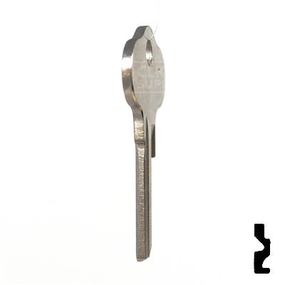 Uncut Key Blank | Snowmobile, Watercraft | CH4 Power Sport Key Ilco