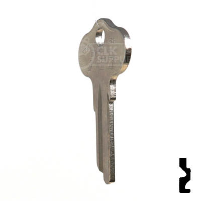 Uncut Key Blank | Snowmobile, Watercraft | CH4 Power Sport Key Ilco