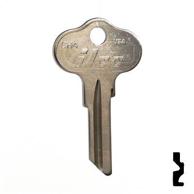 Uncut Key Blank | Snowmobile, Watercraft | CH4 Power Sport Key Ilco