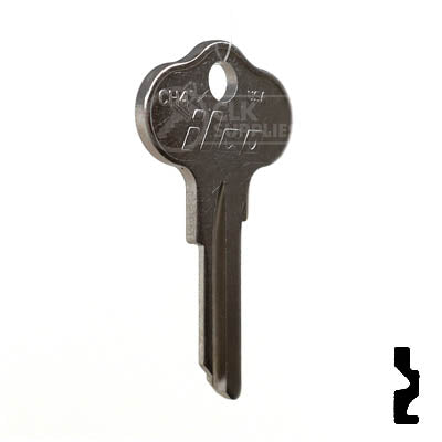 Uncut Key Blank | Snowmobile, Watercraft | CH4 Power Sport Key Ilco