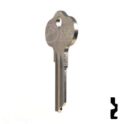 Uncut Key Blank | Snowmobile, Watercraft | CH4 Power Sport Key Ilco