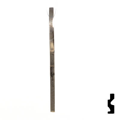 Uncut Key Blank | Waterfract, Boat | CU7 Power Sport Key Ilco
