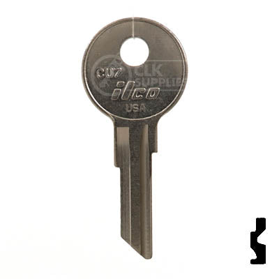 Uncut Key Blank | Waterfract, Boat | CU7 Power Sport Key Ilco