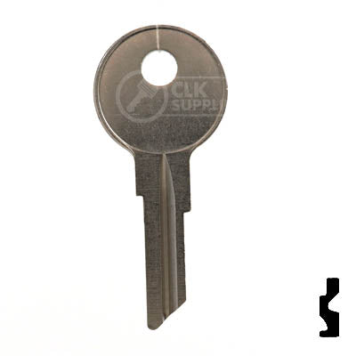 Uncut Key Blank | Waterfract, Boat | CU7 Power Sport Key Ilco