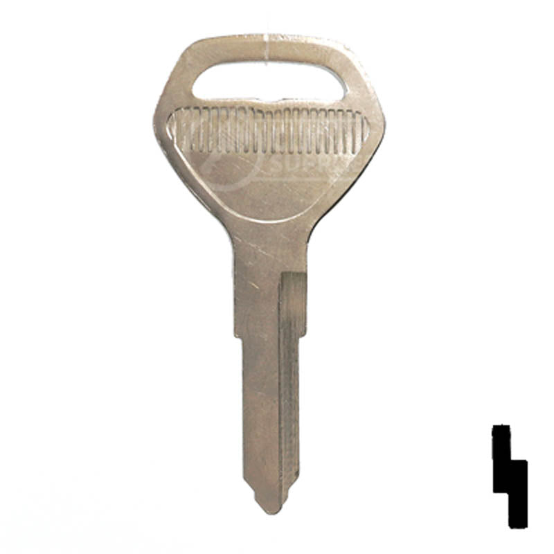 X103 (KA14) Kawasaki Key Blank Power Sport Key JMA USA