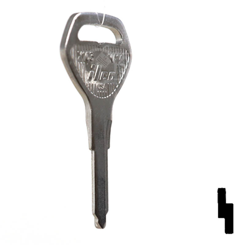 X103 (KA14) Kawasaki Key Blank Power Sport Key JMA USA