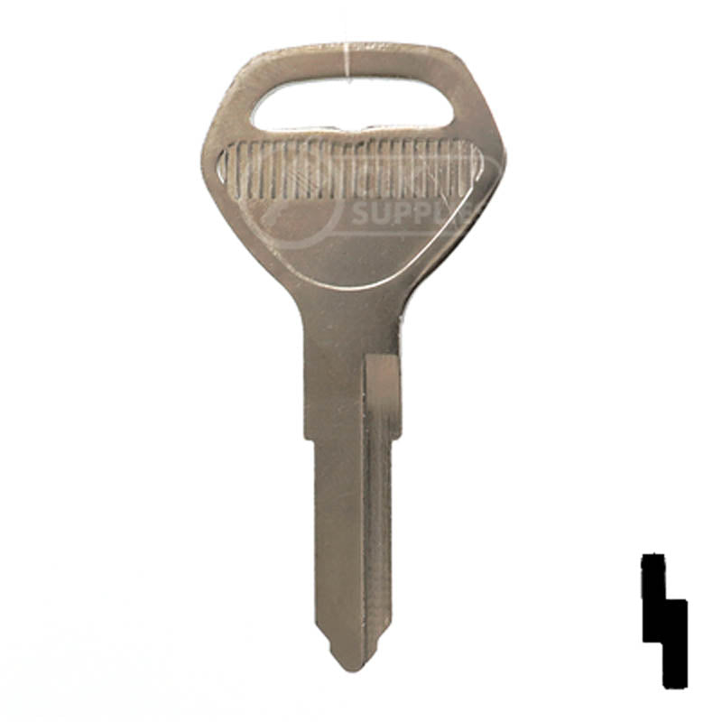X103 (KA14) Kawasaki Key Blank Power Sport Key JMA USA