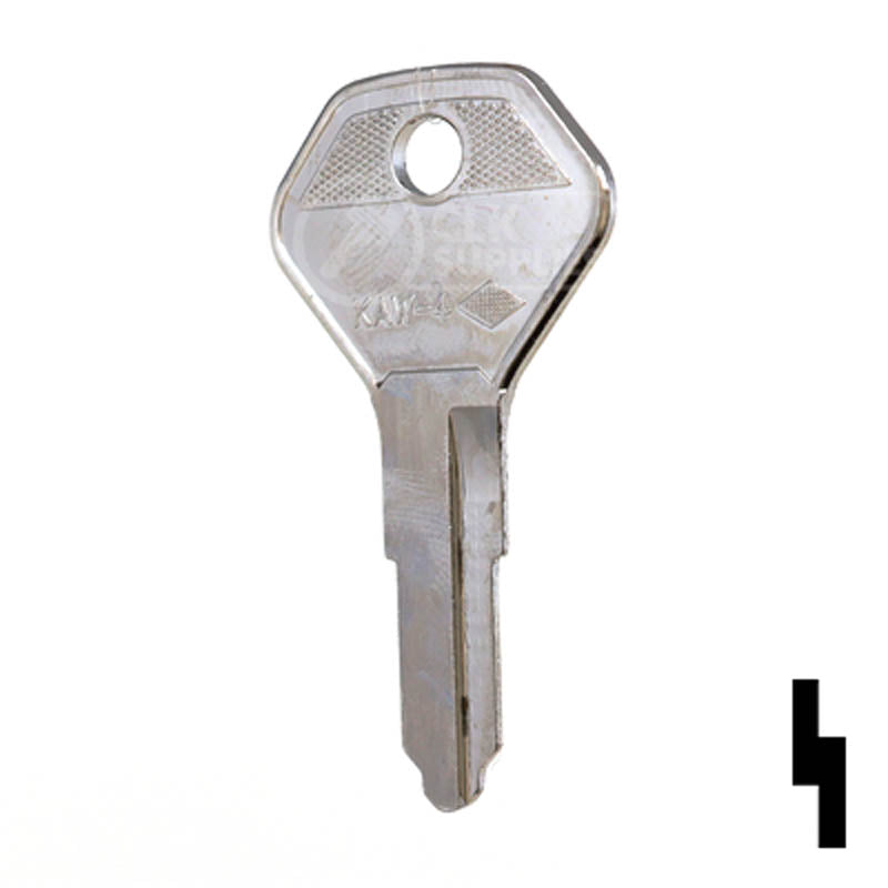 X104 (KA13) Kawasaki Key Blank Power Sport Key JMA USA
