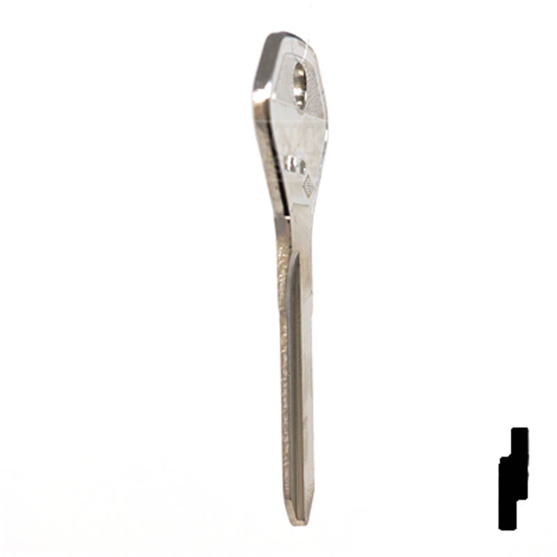 X106 (KA15) Kawasaki, Ducati Key Blank Power Sport Key JMA USA