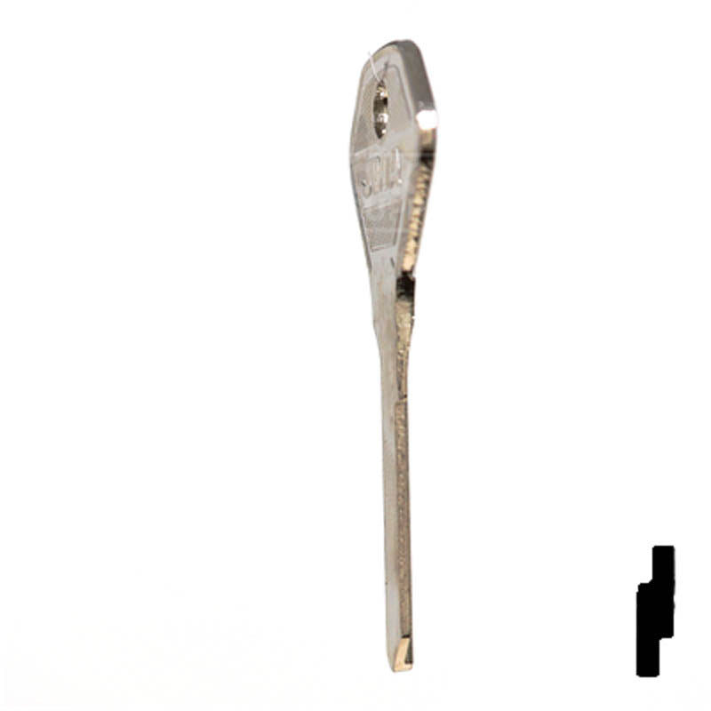 X106 (KA15) Kawasaki, Ducati Key Blank Power Sport Key JMA USA