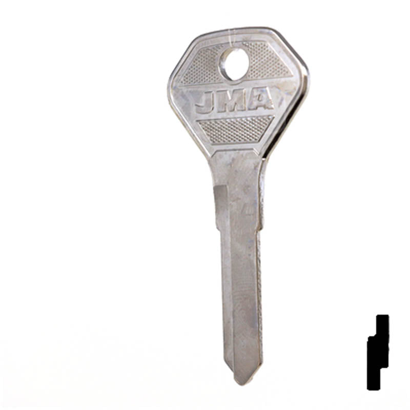 X106 (KA15) Kawasaki, Ducati Key Blank Power Sport Key JMA USA