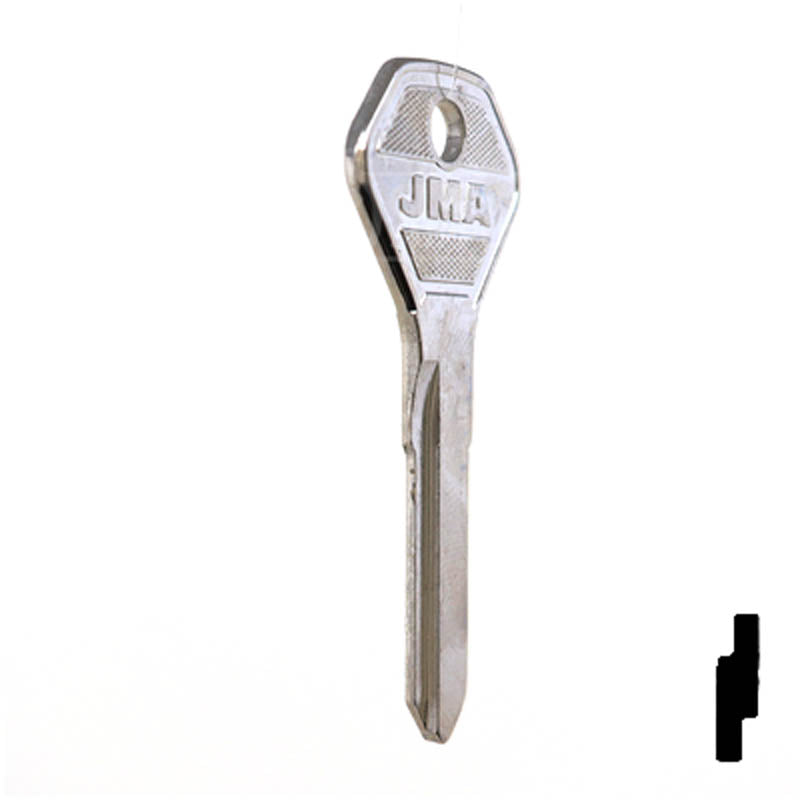 X106 (KA15) Kawasaki, Ducati Key Blank Power Sport Key JMA USA